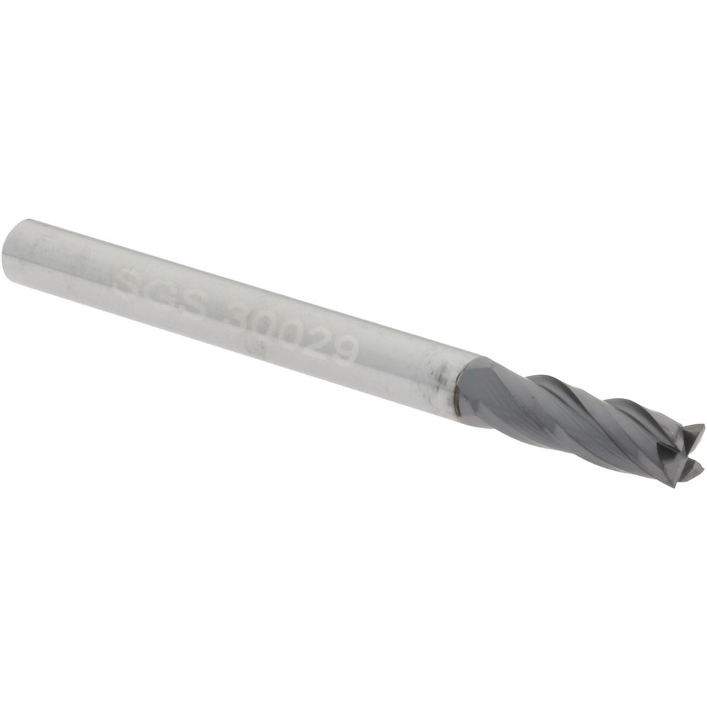 Made in USA Chamfer Mill: 1/2" Dia, 1/2" Shank Dia, 90 deg, 2 Flute, Solid Carbide, Single End - 34788-00-D