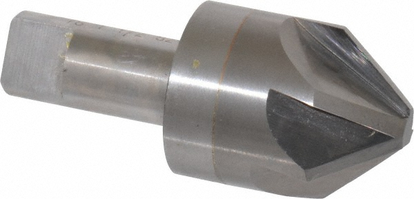 M.A. Ford® Countersink: 1-1/2" Head Dia, 60.00 deg Included Angle, 1 Flute, High-Speed Steel, Right Hand Cut - 61150001