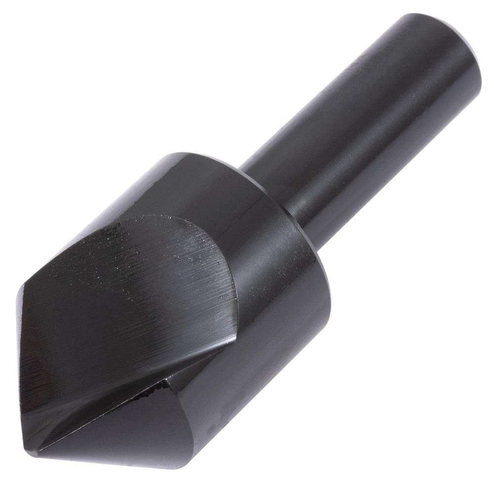 Hertel Countersink: 1" Head Dia, 90.00 deg Included Angle, 1 Flute, High-Speed Steel, Right Hand Cut - GX89340566