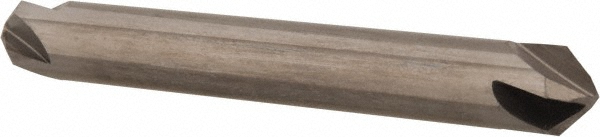 Hertel Countersink: 1/4" Head Dia, 90.00 deg Included Angle, 4 Flute, Solid Carbide, Right Hand Cut - 334-203070