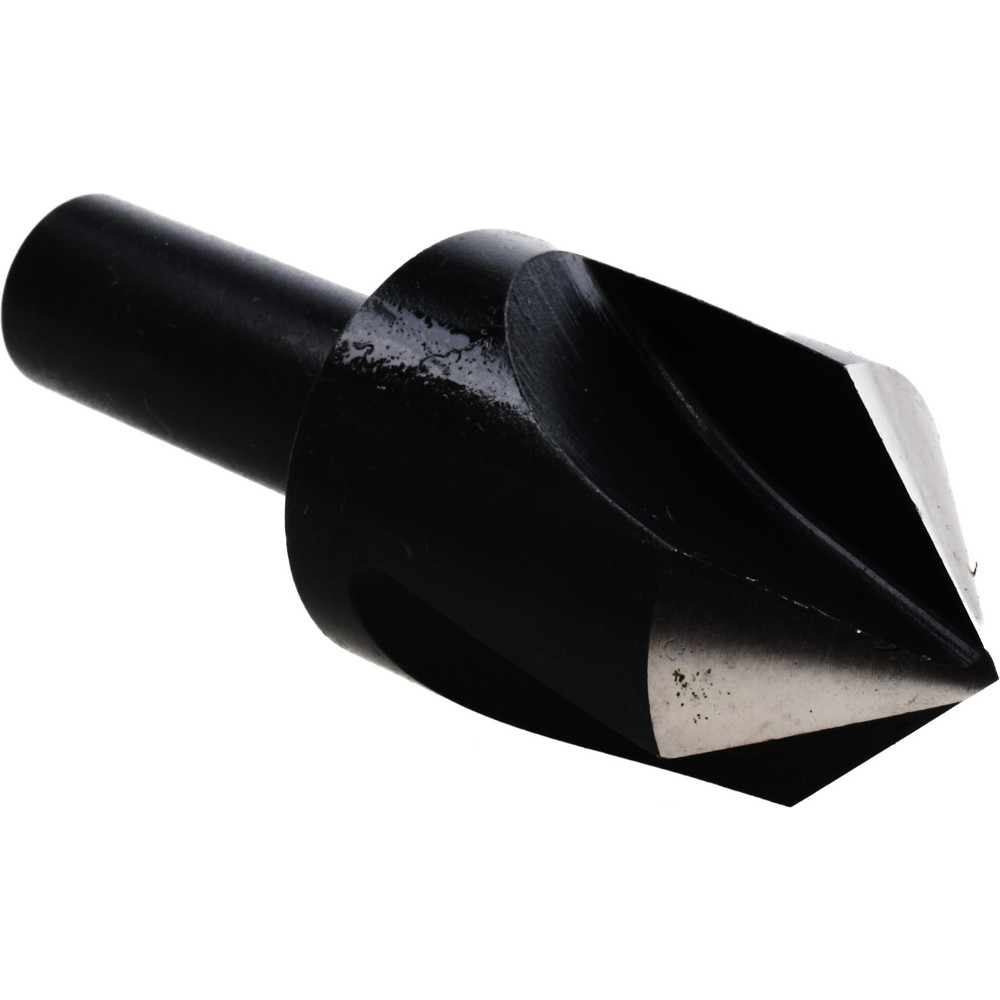 Cleveland Countersink: 1" Head Dia, 90.00 deg Included Angle, 3 Flute, High-Speed Steel, Right Hand Cut - C46182