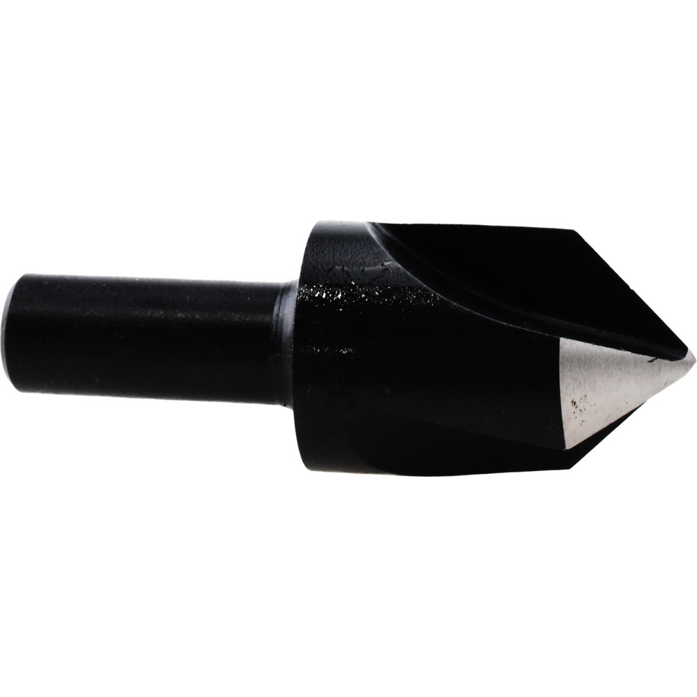 Cleveland Countersink: 1" Head Dia, 90.00 deg Included Angle, 3 Flute, High-Speed Steel, Right Hand Cut - C46182