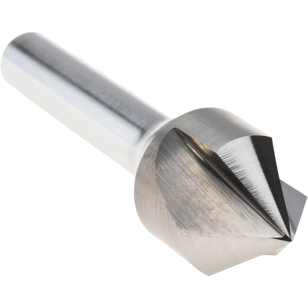 Titan USA Countersink: 3/4" Head Dia, 82.00 deg Included Angle, 3 Flute, Solid Carbide, Right Hand Cut - CS33248