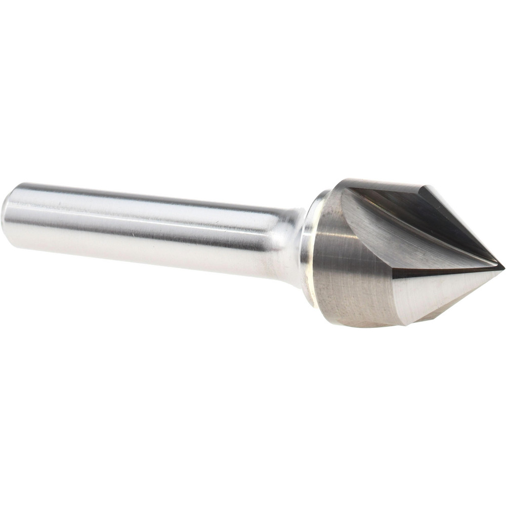 Titan USA Countersink: 3/4" Head Dia, 82.00 deg Included Angle, 3 Flute, Solid Carbide, Right Hand Cut - CS33248