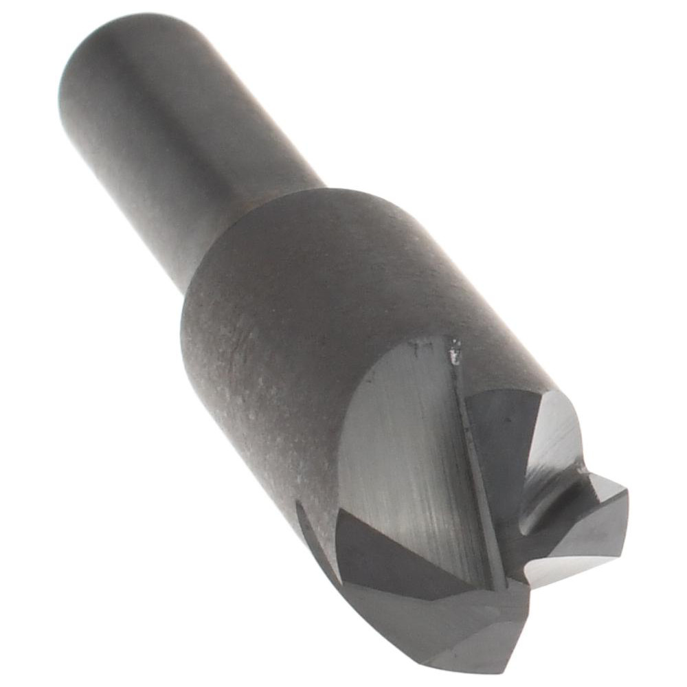 Hertel Countersink: 3/8" Head Dia, 90.00 deg Included Angle, 4 Flute, High-Speed Steel, Right Hand Cut - GX89336218