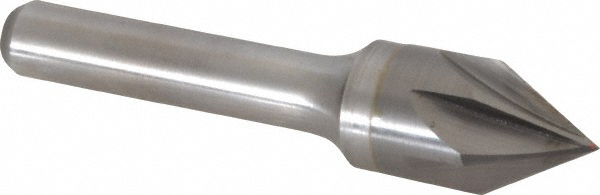 M.A. Ford® Countersink: 5/8" Head Dia, 60.00 deg Included Angle, 6 Flute, Solid Carbide, Right Hand Cut - 78062501