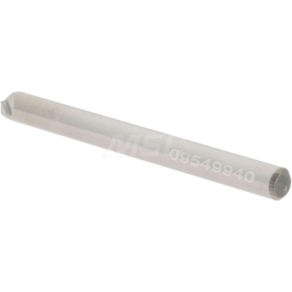 Accupro Chamfer Mill: 1/8" Dia, 1/8" Shank Dia, 90 deg, 2 Flute, Solid Carbide, Single End - 2500008