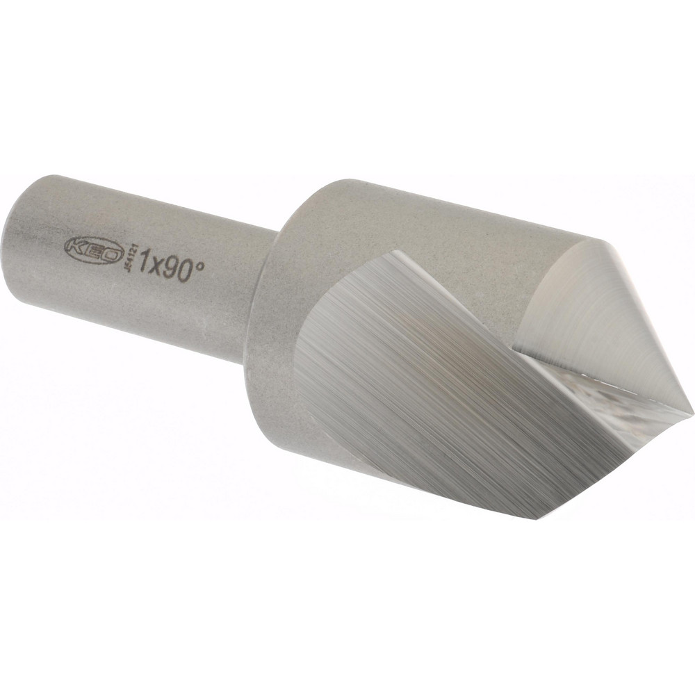 Keo Countersink Set: 5 Pc, 1/4 to 3/4" Head Dia, 1 Flute - 919-000-967