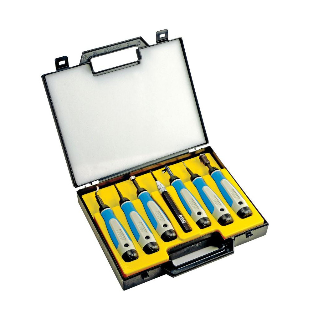Keo Countersink Set: 5 Pc, 1/4 to 3/4" Head Dia, 1 Flute - 919-000-967