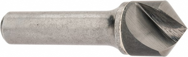 Hertel Countersink: 3/4" Head Dia, 100.00 deg Included Angle, 1 Flute, Solid Carbide, Right Hand Cut - 331-008580