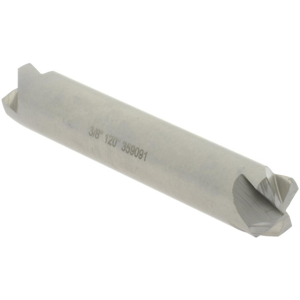 Hertel Countersink: 3/8" Head Dia, 120.00 deg Included Angle, 4 Flute, High-Speed Steel, Right Hand Cut - GX89336267