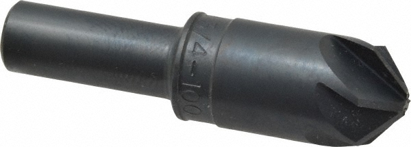 M.A. Ford® Countersink: 3/4" Head Dia, 100.00 deg Included Angle, 6 Flute, High-Speed Steel, Right Hand Cut - 79075004
