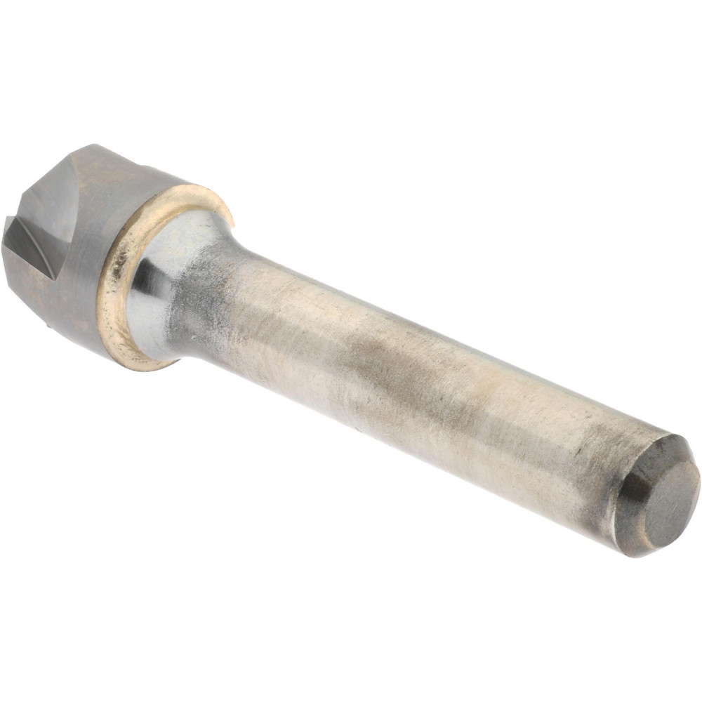 Hertel Countersink: 5/8" Head Dia, 90.00 deg Included Angle, 4 Flute, Solid Carbide, Right Hand Cut - 334-007070
