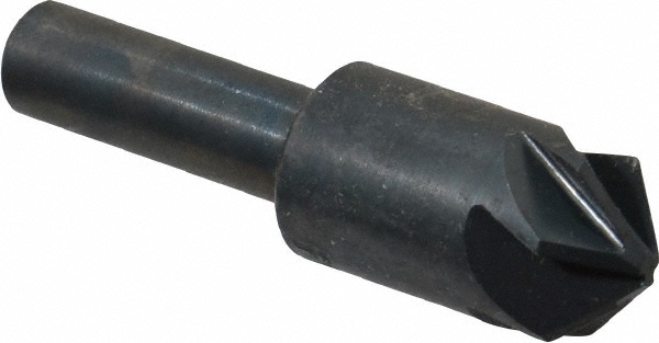 Hertel Countersink: 5/8" Head Dia, 100.00 deg Included Angle, 4 Flute, Solid Carbide, Right Hand Cut - 334-007080