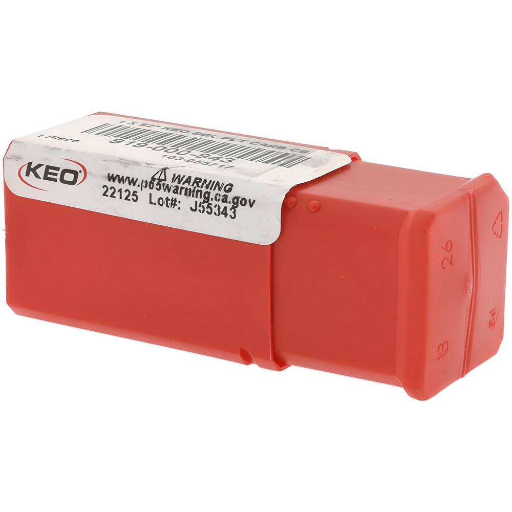 Keo Countersink: 1" Head Dia, 82.00 deg Included Angle, 1 Flute, Solid Carbide, Right Hand Cut - 919-000-943