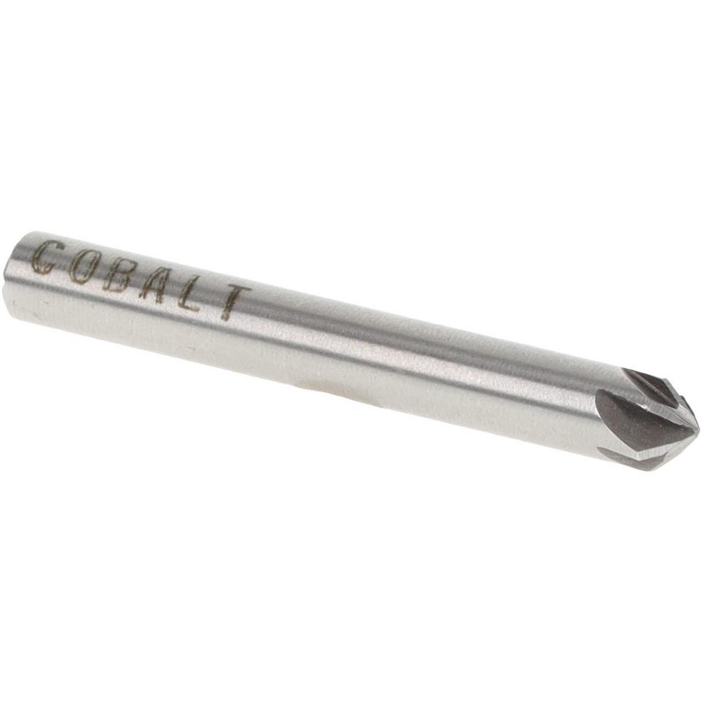 M.A. Ford® Countersink: 3/16" Head Dia, 90.00 deg Included Angle, 6 Flute, High-Speed Steel, Right Hand Cut - 79018703
