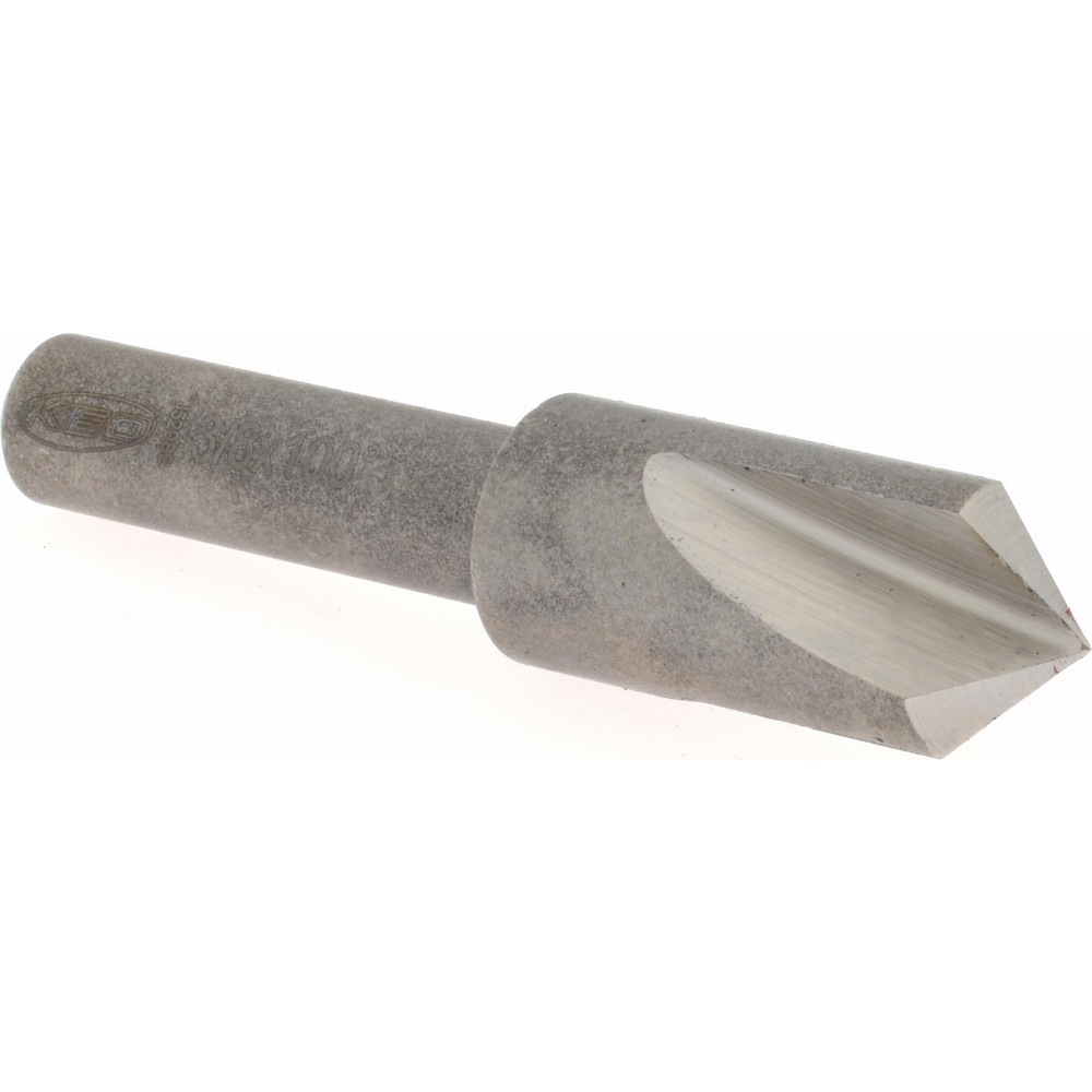 Keo Countersink: 3/4" Head Dia, 100.00 deg Included Angle, 1 Flute, High-Speed Steel, Right Hand Cut - 919-000-149