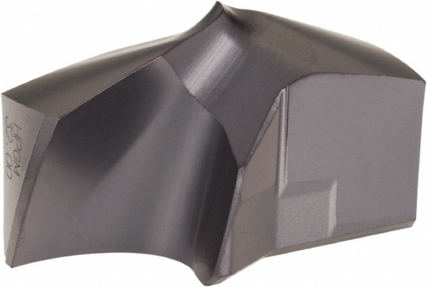 Emuge Chamfer Mill: 1/2" Dia, 1/2" Shank Dia, 90 deg, 4 Flute, Solid Carbide, Single End - 1715A.090500