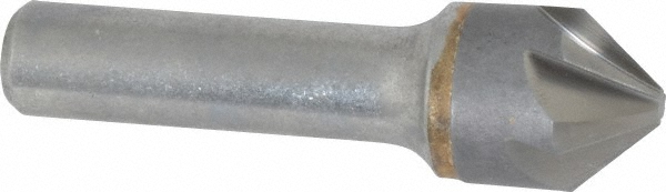 Hertel Countersink: 3/4" Head Dia, 82.00 deg Included Angle, 6 Flute, Solid Carbide, Right Hand Cut - 336-208060