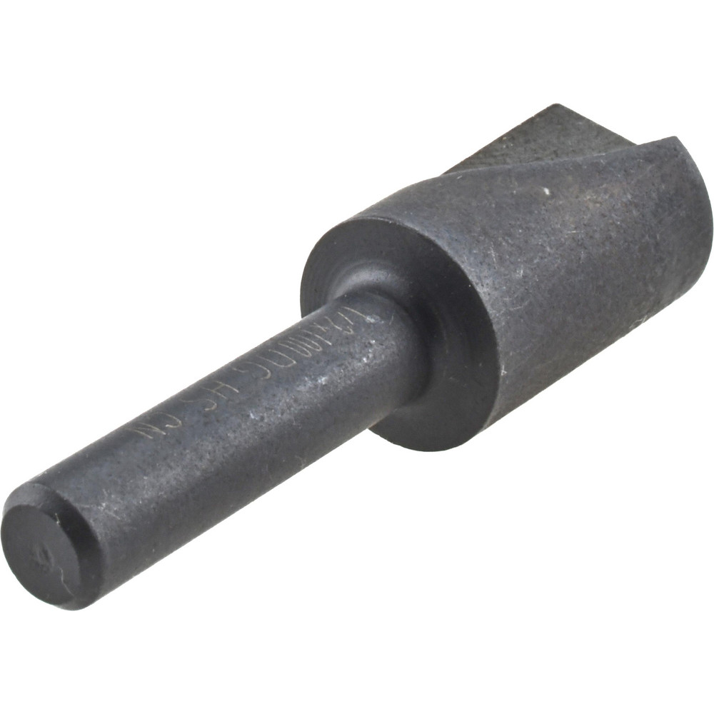 Cleveland Countersink: 1/2" Head Dia, 100.00 deg Included Angle, 1 Flute, High-Speed Steel, Right Hand Cut - C46116