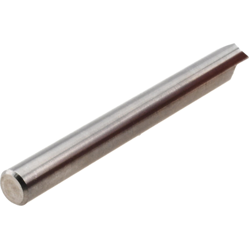 Titan USA Chamfer Mill: 1/4" Dia, 1/4" Shank Dia, 90 deg, 2 Flute, Solid Carbide, Single End - TC85128