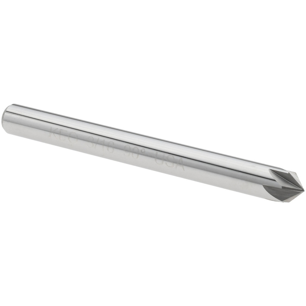 M.A. Ford® Countersink: 3/16" Head Dia, 90.00 deg Included Angle, 6 Flute, Solid Carbide, Right Hand Cut - 78018703