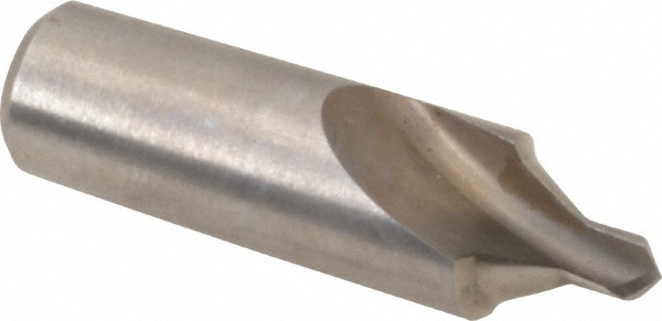 M.A. Ford® Countersink: 5/8" Head Dia, 100.00 deg Included Angle, 6 Flute, Solid Carbide, Right Hand Cut - 78062504TICN