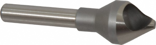 M.A. Ford® Countersink: 5/8" Head Dia, 100.00 deg Included Angle, 6 Flute, Solid Carbide, Right Hand Cut - 78062504TICN