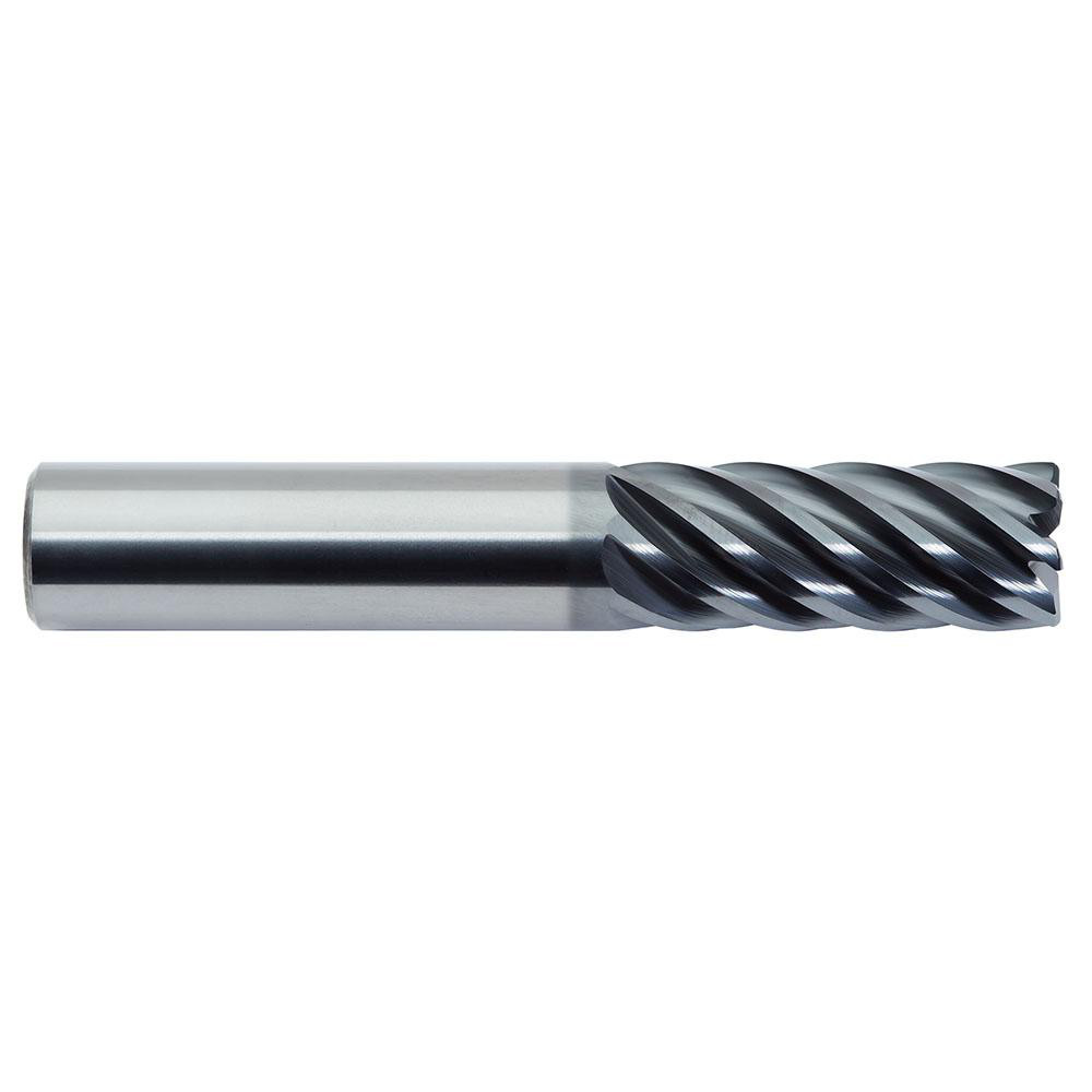 Harvey Tool Chamfer Mill: 1/4" Dia, 1/4" Shank Dia, 30 deg, 3 Flute, Solid Carbide, Single End - 18515