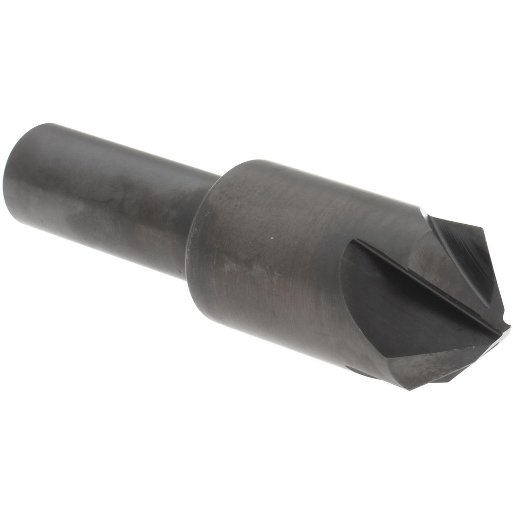 Hertel Countersink: 3/4" Head Dia, 90.00 deg Included Angle, 4 Flute, High-Speed Steel, Right Hand Cut - GX89330716