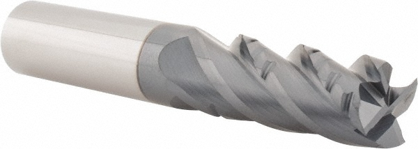 Hertel Countersink: 1/2" Head Dia, 60.00 deg Included Angle, 3 Flute, Solid Carbide, Right Hand Cut - 333-006550