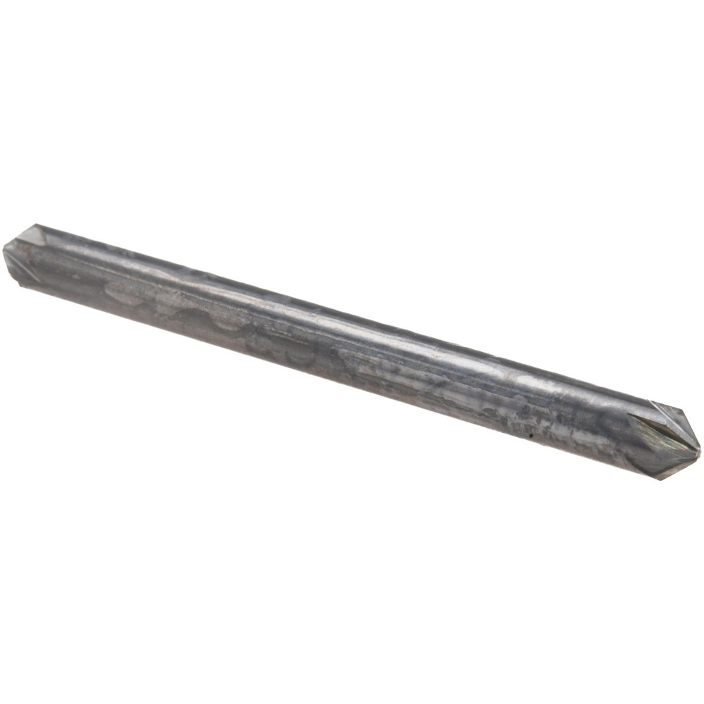 Made in USA Countersink: 1/8" Head Dia, 90.00 deg Included Angle, 6 Flute, Solid Carbide, Right Hand Cut - 02850