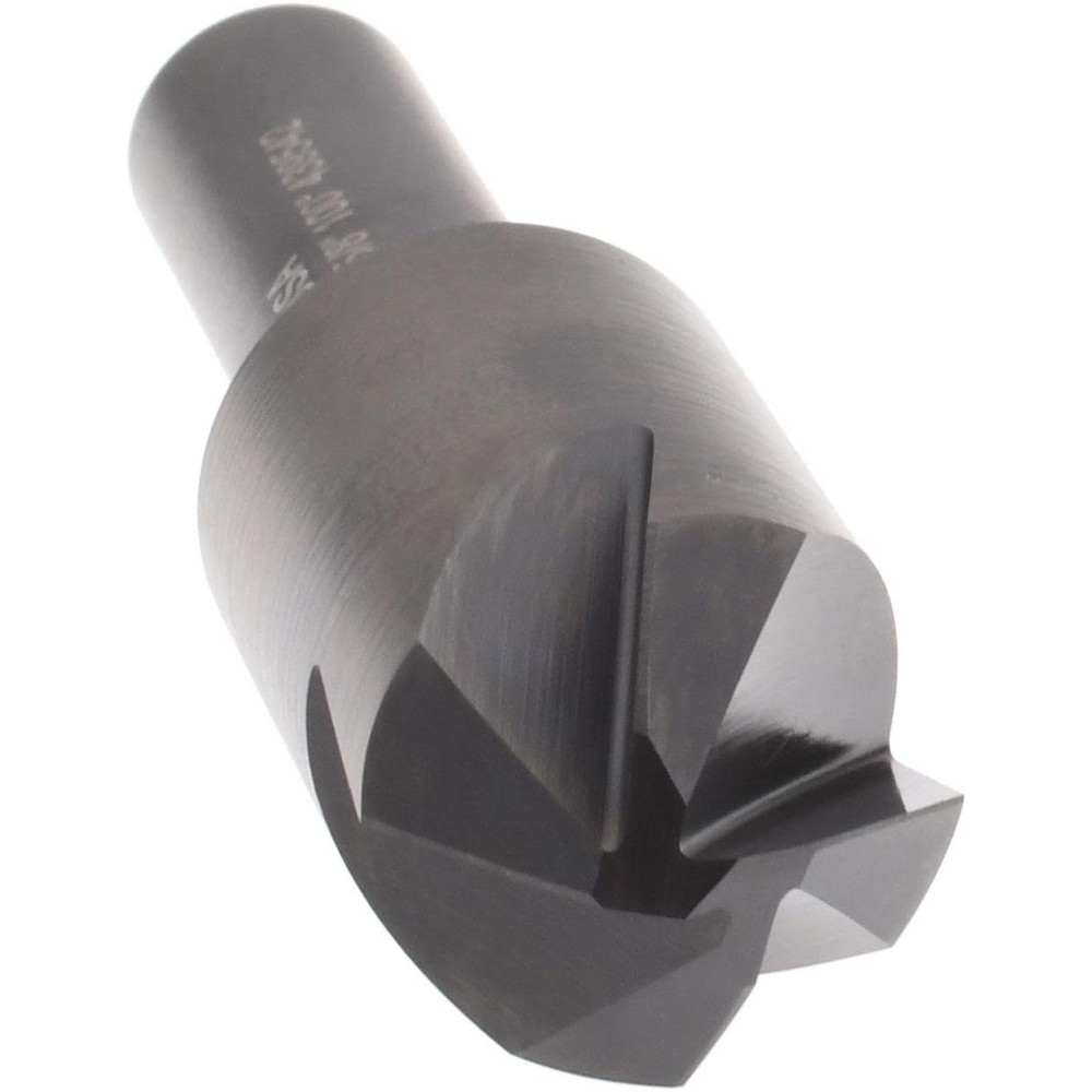 Hertel Countersink: 5/8" Head Dia, 100.00 deg Included Angle, 4 Flute, High-Speed Steel, Right Hand Cut - GX89336713