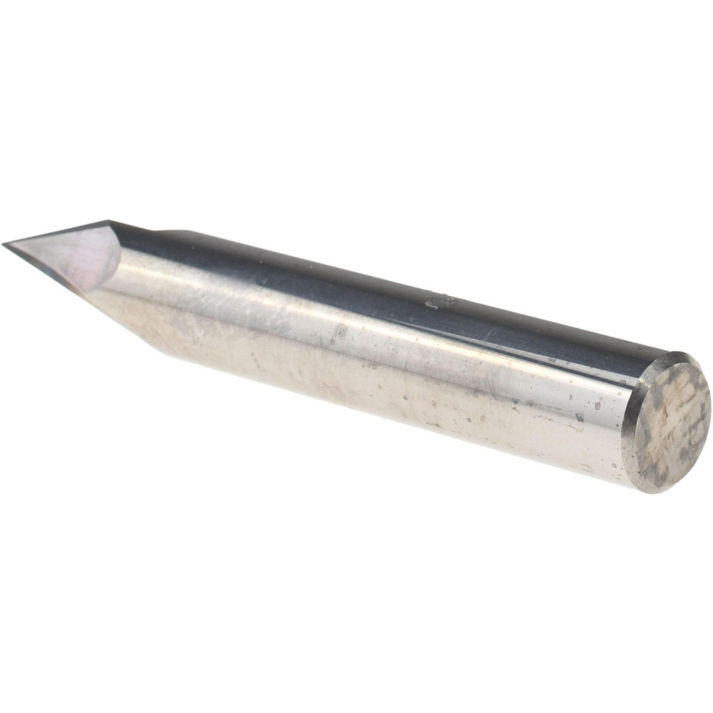 Harvey Tool Chamfer Mill: 3/8" Dia, 3/8" Shank Dia, 40 deg, 2 Flute, Solid Carbide, Single End - 72520