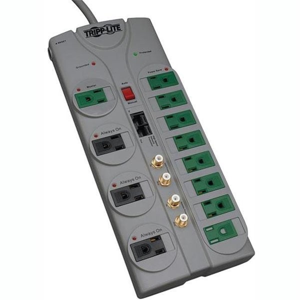 Tripp Lite Tripp Lite Tlp1210Satg 12-Outlet Surge Suppressor - TRL-TLP1210SATG