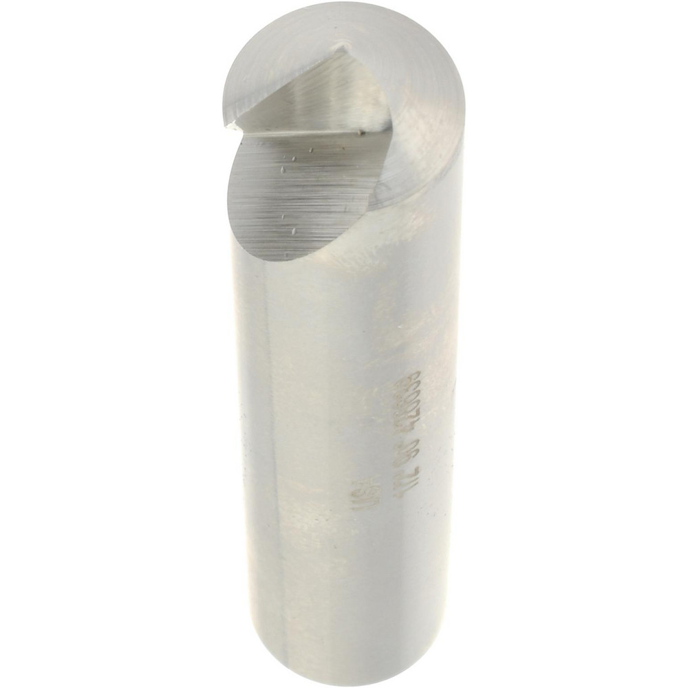 Hertel Countersink: 1/2" Head Dia, 90.00 deg Included Angle, 1 Flute, High-Speed Steel, Right Hand Cut - GX89340541