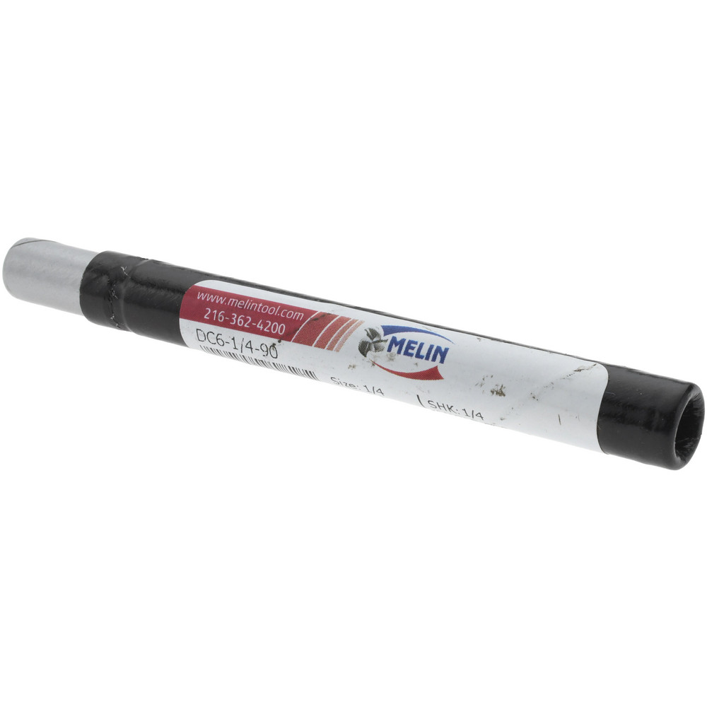 Melin Tool Countersink: 1/4" Head Dia, 90.00 deg Included Angle, 6 Flute, Solid Carbide, Right Hand Cut - 18460