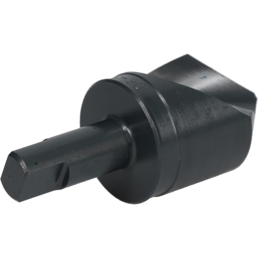 M.A. Ford® Countersink: 1-1/4" Head Dia, 90.00 deg Included Angle, 1 Flute, High-Speed Steel, Right Hand Cut - 61125003