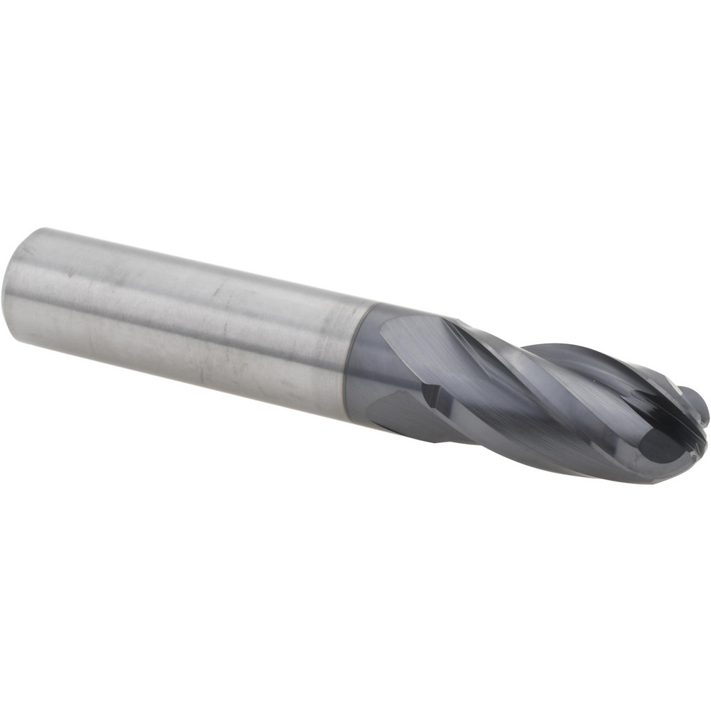 Accupro Chamfer Mill: 3/16" Dia, 3/16" Shank Dia, 45 deg, 2 Flute, Solid Carbide, Single End - EM99943842