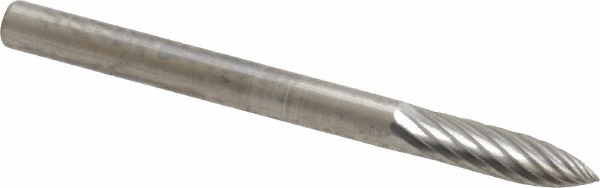 Hertel Countersink: 1/2" Head Dia, 100.00 deg Included Angle, 4 Flute, Solid Carbide, Right Hand Cut - 334-006080