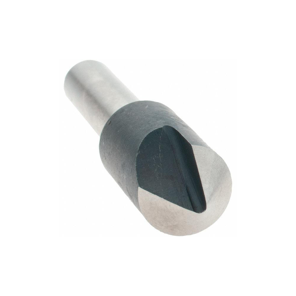 Value Collection Countersink: 3/8" Head Dia, 82.00 deg Included Angle, 1 Flute, High-Speed Steel, Right Hand Cut - 28603