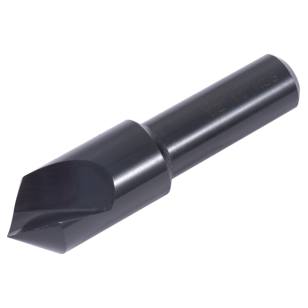 M.A. Ford® Countersink: 1/4" Head Dia, 90.00 deg Included Angle, 1 Flute, High-Speed Steel, Right Hand Cut - 61025003