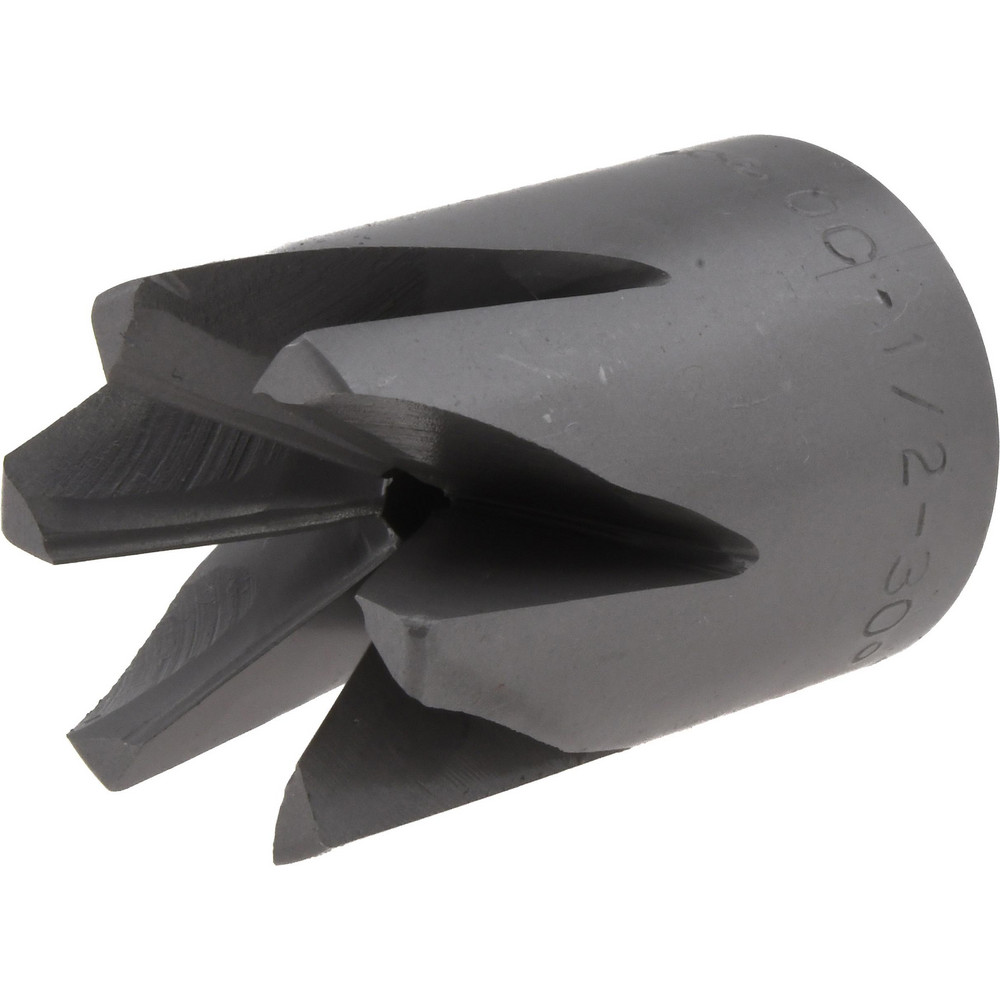 M.A. Ford® Chamfer Mill: 1/8" Dia, 1/8" Shank Dia, 90 deg, 3 Flute, Solid Carbide, Single End - 3HC012503