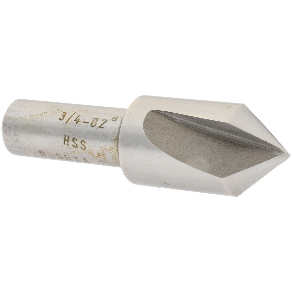 Keo Countersink: 3/4" Head Dia, 90.00 deg Included Angle, 3 Flute, High-Speed Steel, Right Hand Cut - 917-000-047