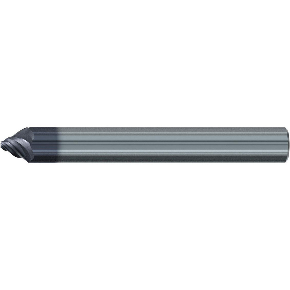 Emuge Countersink: 90 deg Included Angle, 5 Flute, Carbide, Right Hand Cut - 1709A.090125