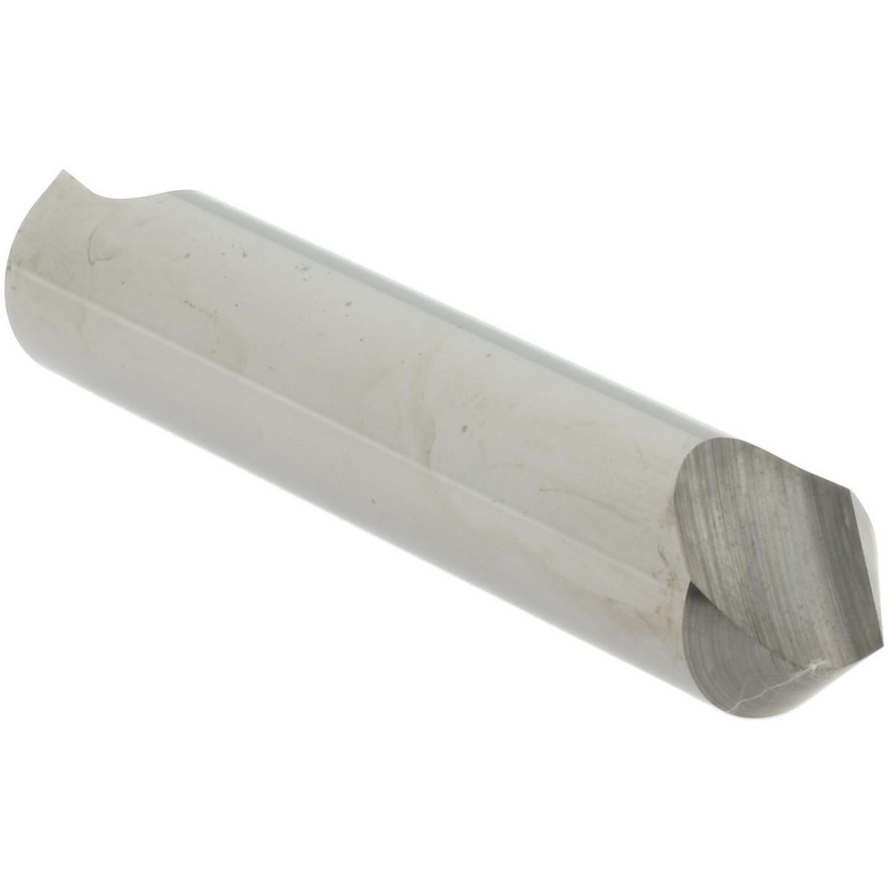 Hertel Countersink: 1/2" Head Dia, 100.00 deg Included Angle, 4 Flute, Solid Carbide, Right Hand Cut - 334-206080