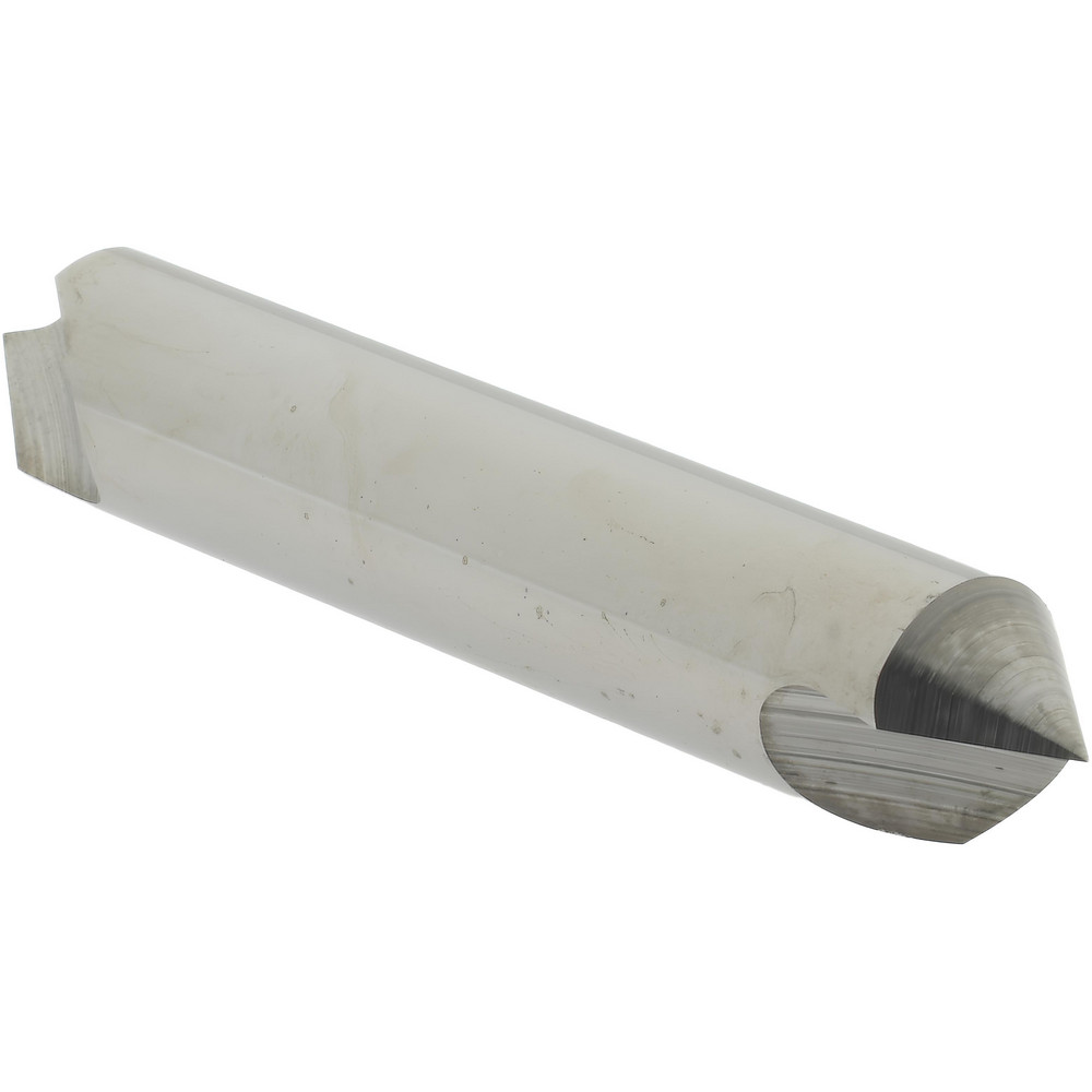 Hertel Countersink: 1/2" Head Dia, 82.00 deg Included Angle, 1 Flute, Solid Carbide, Right Hand Cut - 331-206060
