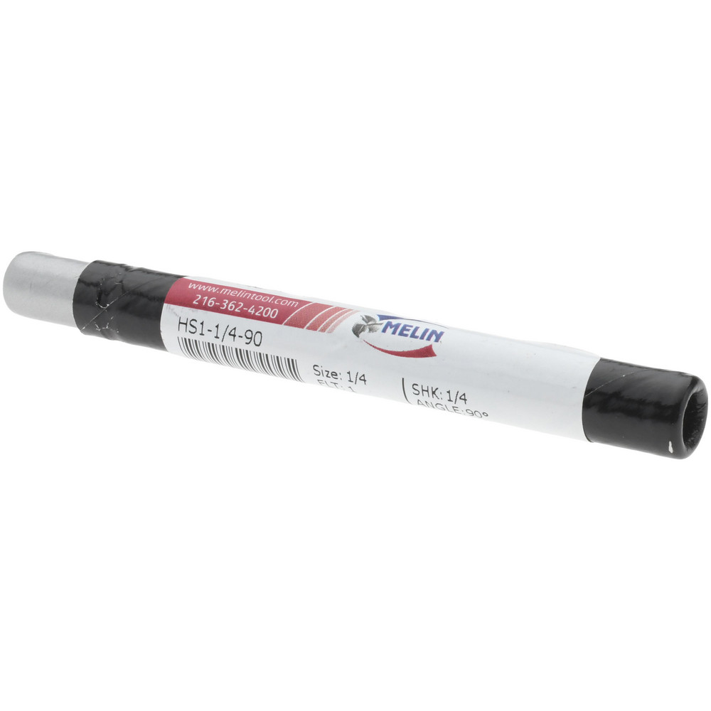 Melin Tool Countersink: 1/4" Head Dia, 90.00 deg Included Angle, 1 Flute, High-Speed Steel, Right Hand Cut - 18012