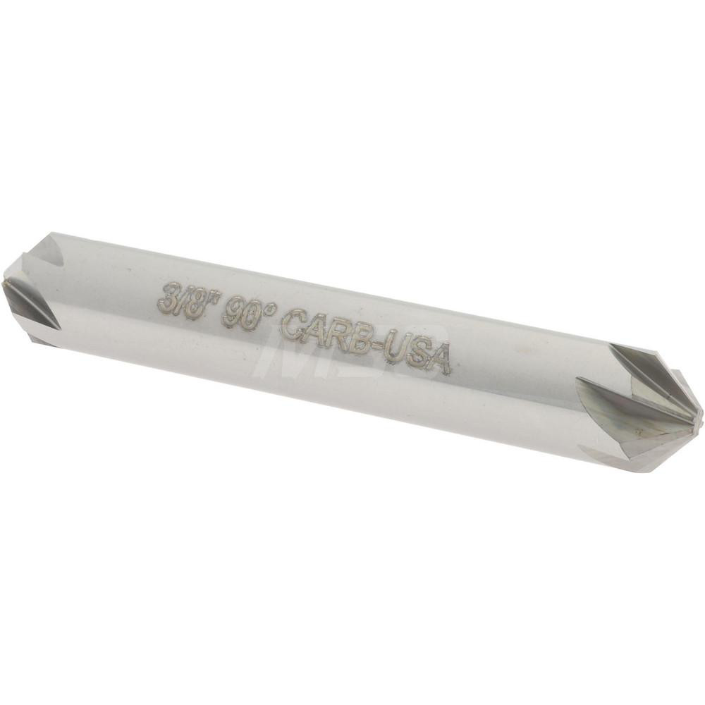 Titan USA Countersink: 5/16" Head Dia, 90.00 deg Included Angle, 6 Flute, Solid Carbide, Right Hand Cut - CS36173