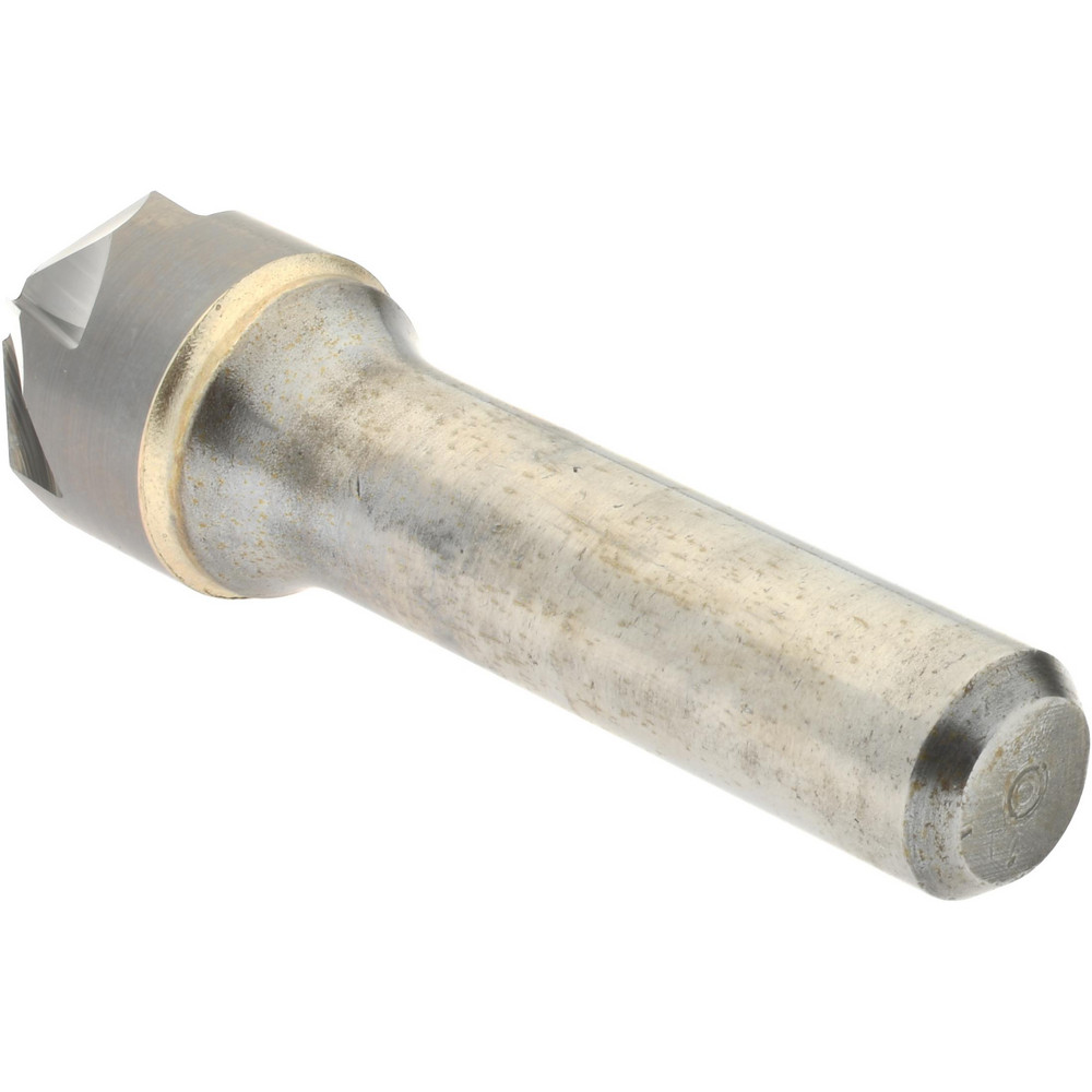 Hertel Countersink: 3/4" Head Dia, 82.00 deg Included Angle, 6 Flute, Solid Carbide, Right Hand Cut - 336-008560